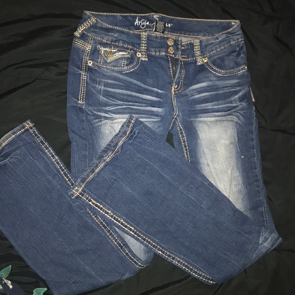 Bootcut Blue Jeans